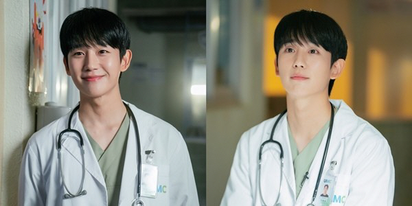  Jung Hae-in, the doctor's gown is perfect too...The final episode of 'Four Seasons Spring' is shaking