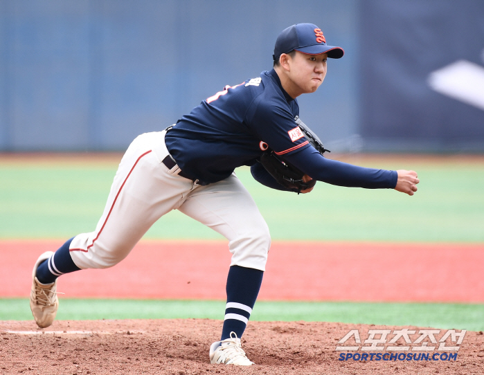  Seongnam High School ace Oh Hoon-taek has no loss