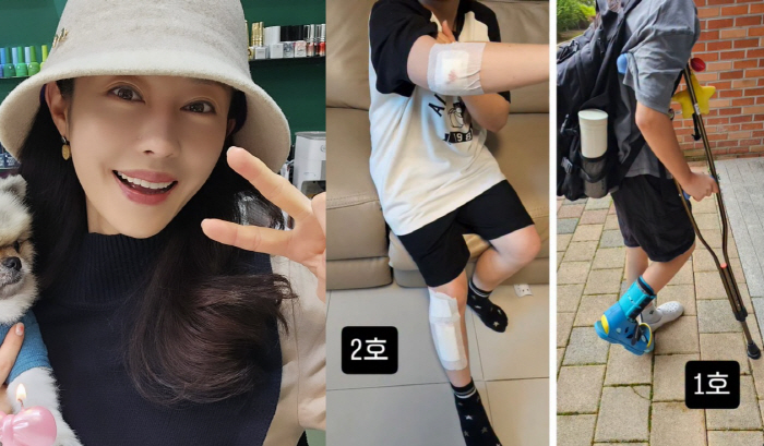Single mom Lee Ji-hyun, two children injured, my heart thumped, and I feel guilty