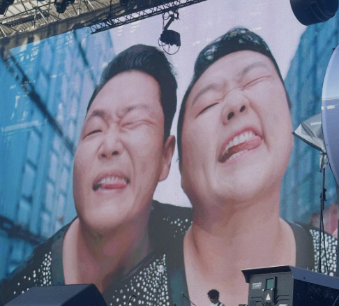 Who's 'Ssa'? Psy and Lee Su-ji hit hard with doppelgängers