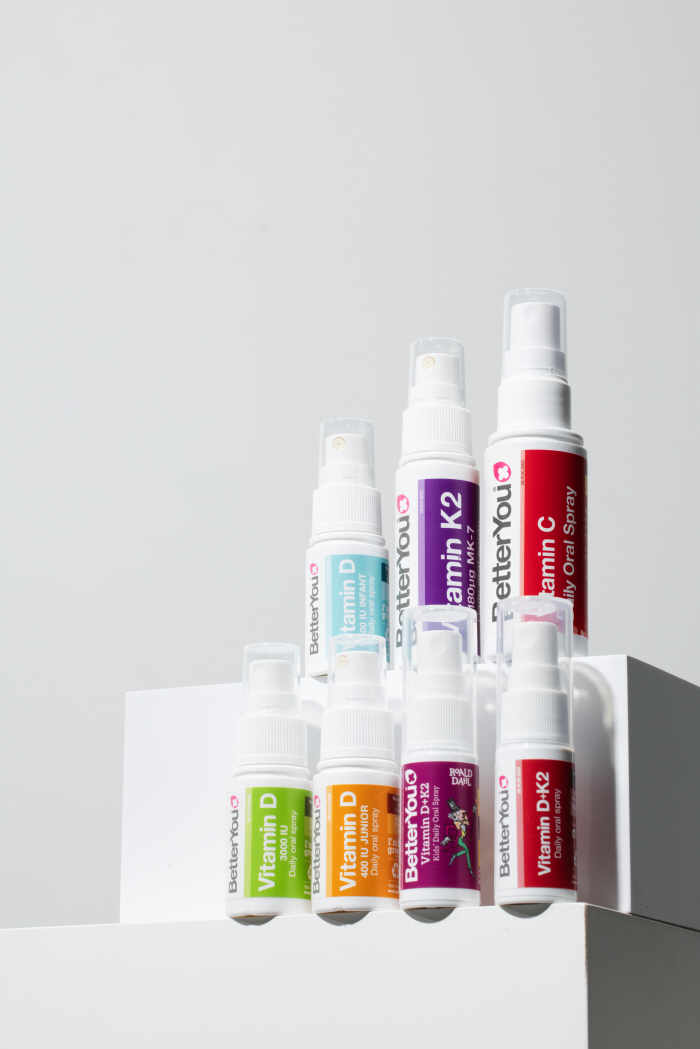 The age when vitamins are now being sprayed. Britain's vitamin spray, BetterYou