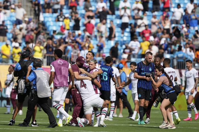 Fluminensei's extraordinary incident, which was scolded by Ulsan, overpowered UCL runner-up Inter Milan 20...Second place in Group F, Club World Cup quarter-finals successful