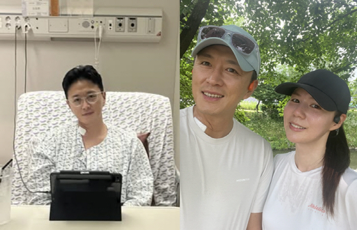 Jin Tae-hyun took place six days after cancer surgeryRecovering the aftereffects of a quick rehabilitation, you can do it