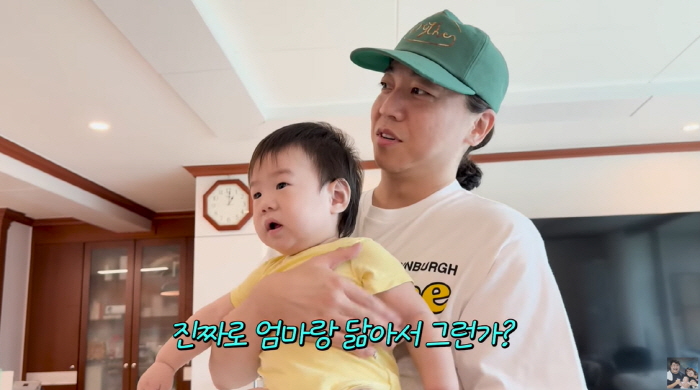 Kang Jae-jun ♥ Lee Eun-hyung Hyunjo, mom's version of Nucksal appears → 1-year-old life panic