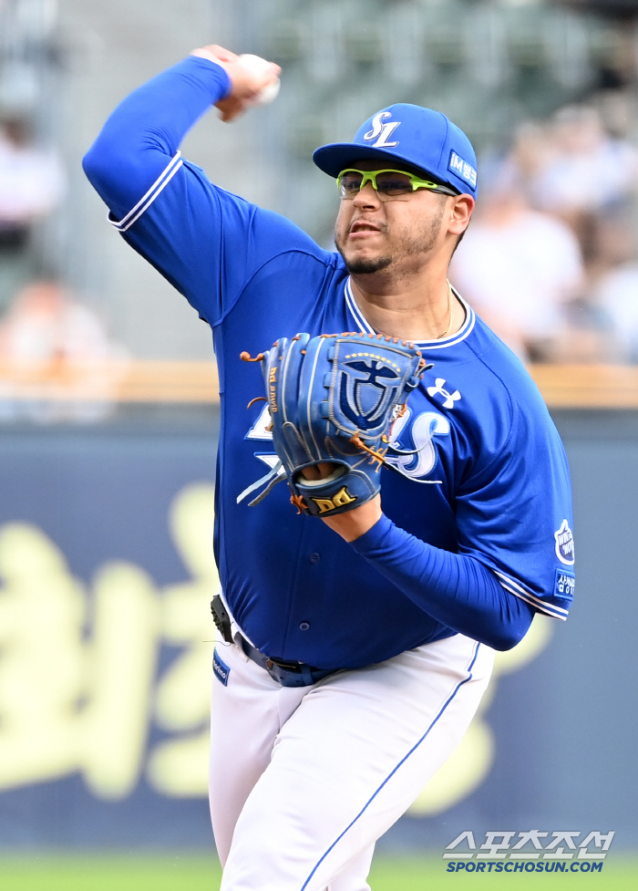  Samsung starter Furado's hard throw