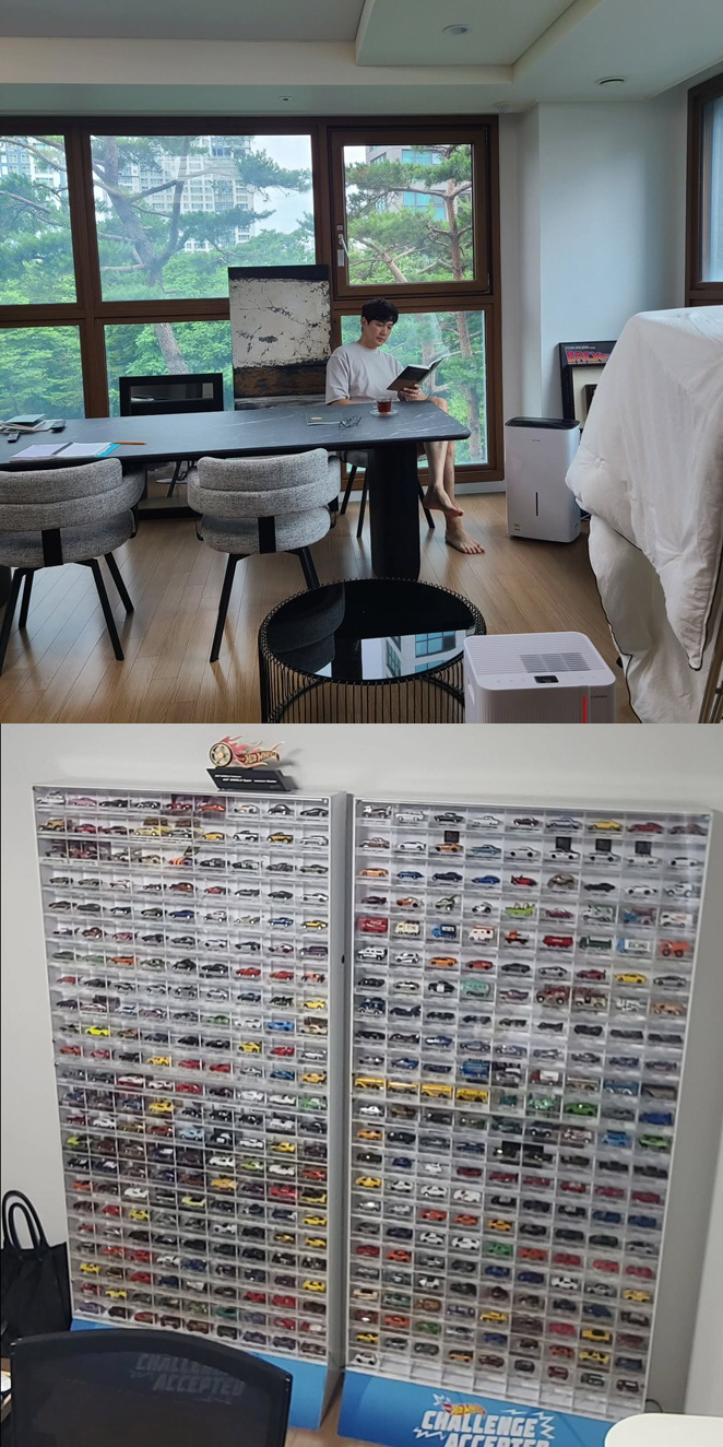 RYUJIN, Jungwon View moved into a new house..The cabinet is broken. Sigh