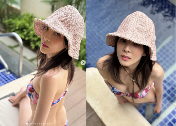Sandara Park Releases 'Vikini Air Shot' in Philippines...The unexpected body of the news crew, So Hot