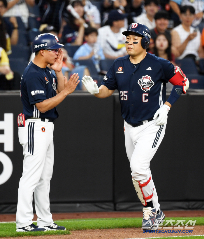 Yang Eui-ji's back suddenly fell out today → He said he could play.. Doosan Changes Lineup Level