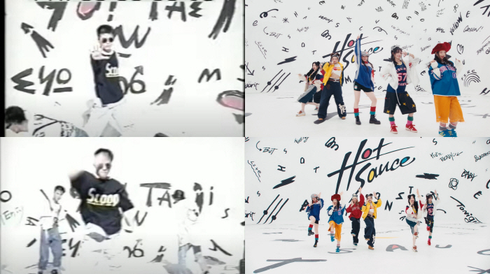 Baby Monster, Seo Taiji and the kids. I know homage from MV to typeface