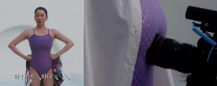Jang Yoon-joo Unexpected Volume During Bikini Walking...On the fancam, thump!