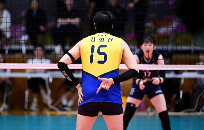 Kim Hee-jin found happiness in awkward yellow uniforms...I'm confident about the regular season 