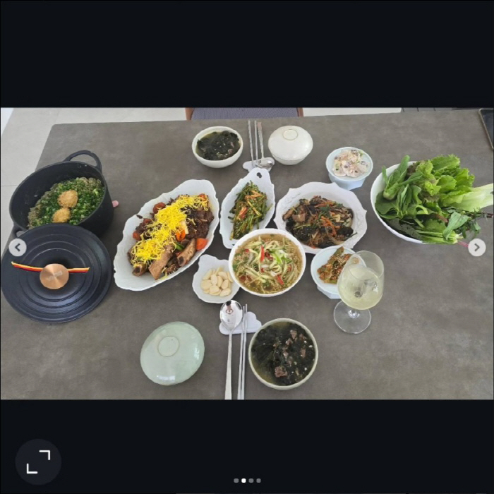 Lee Sang-min, you got remarried well..♥ Korean-style newlywed meal revealed...Thank you everyday