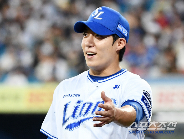 Samsung's sudden attack! Won Tae-in's second half of the army is over.. In the game against LG, the substitute starter → is not good