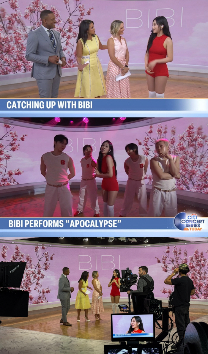 Vivi will appear on Today's show live...Shoulder to shoulder with Adele and Dua Lipa