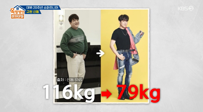 '116kg Shindong, 1 year delivery fee that beat Hugo Bee, 14.49 million won, and I don't eat flour.' (Ok Moon-ah)