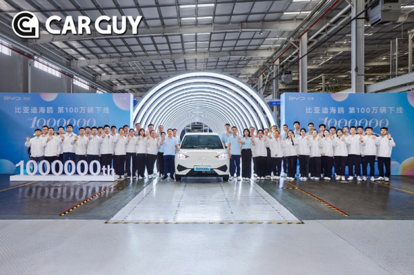 BYD 20 Million Won Seagirl Sells 1 Million Units in 27 Months of Launch