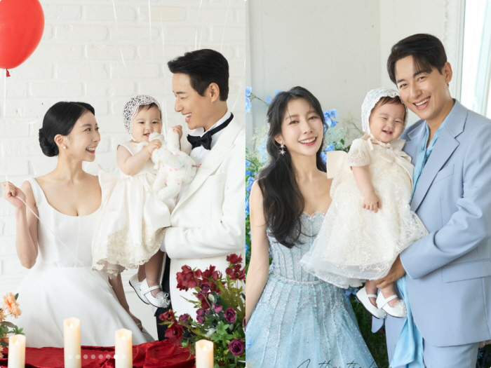 Lee Ji-hoon ♥ Ayane reveals family photos of her daughter's first birthday, when she grew up so much, it's so touching