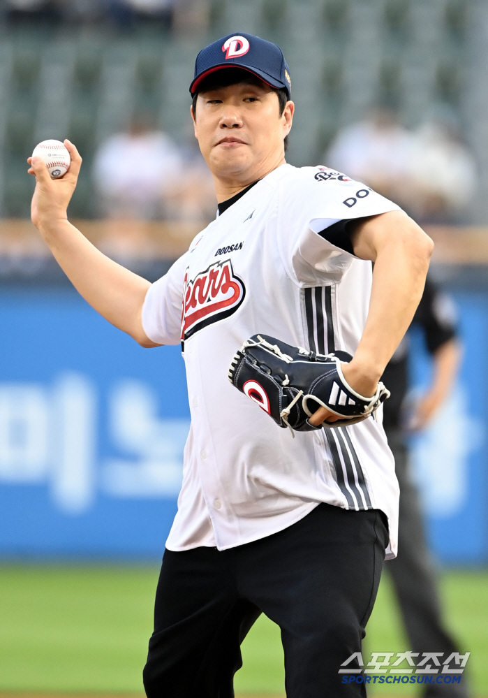  Bae Sung-jae, a first-year Doosan Bears fan!