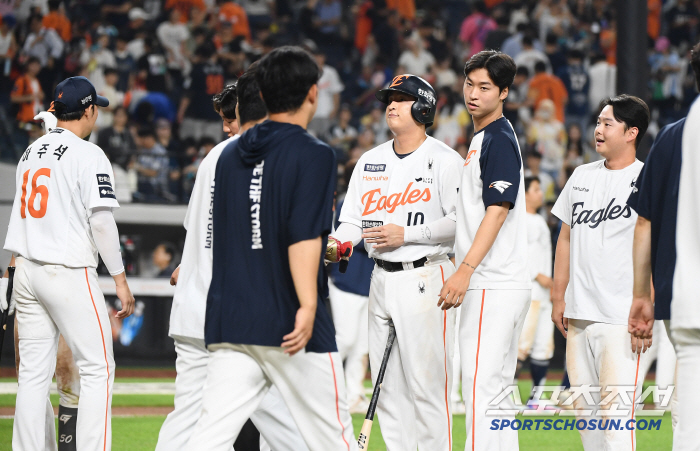  The NC Hanwha match ended in a draw
