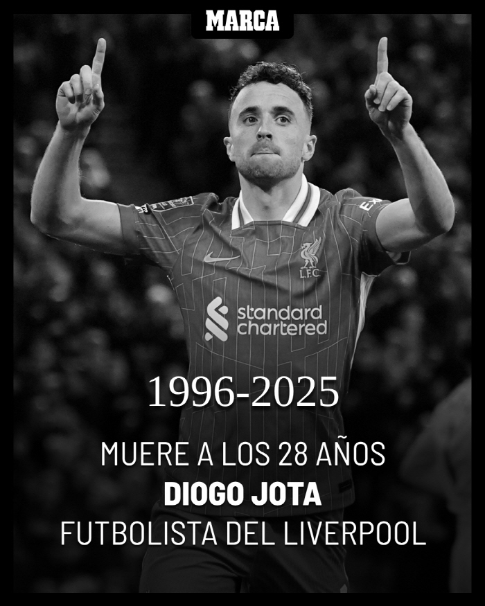 Unbelievable Tragedy, Liverpool striker Jota dies in vain in a car accident at 29