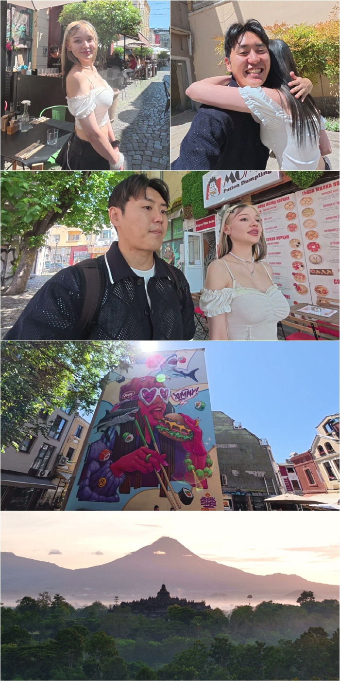 Yoo Jae-seok, doll beauty, hug with foreigners..'What's going on between you two?'