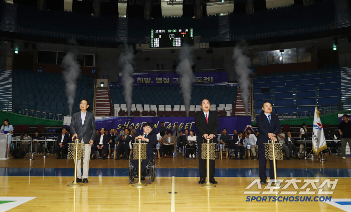 The 2025 Wheelchair Basketball League is opening with a grand opening! Kim Sang-yeol X Oh Dong-seok Pearl Coway, 62 to 52 Masu Hangseung in Chuncheon