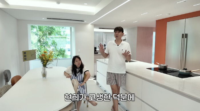 Hong Hyun-hee ♥ Jason, who left 6 billion won, lies ill after moving to show off his new forest view remodeling house