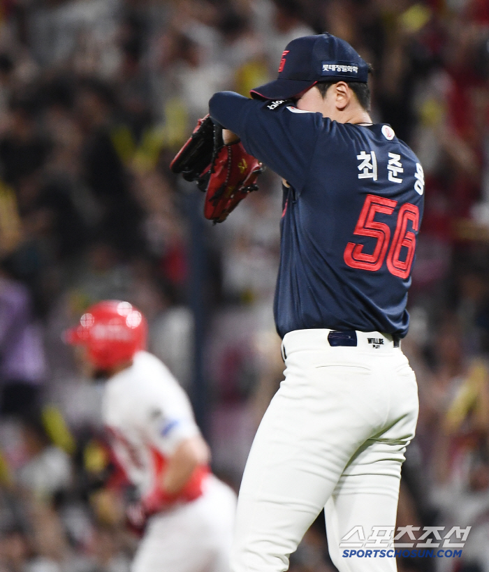  Choi Junyong allowed a two-run shot