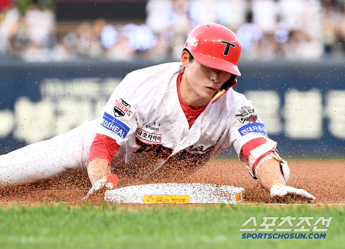  Kim Ho-ryeong hit a triple