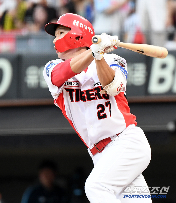  Kim Ho-ryeong hit a triple