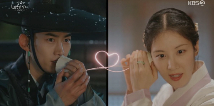  Seohyun ♥ Ok Taecyeon, I was about to kiss...Seohyun-cheol found out (Namjoo's first night)