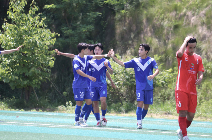  6a Scores Exploded in 5 Downpour Goals...Re-establishment Jeju Tourism University wins for the first time