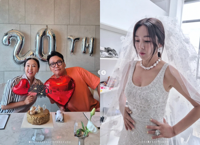 Kim Ji-hye ♥ Park Joon-hyung's impressive 20th wedding anniversary speech was not enough