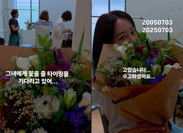 Kim Ji-hye ♥ Park Joon-hyung's impressive 20th wedding anniversary speech was not enough