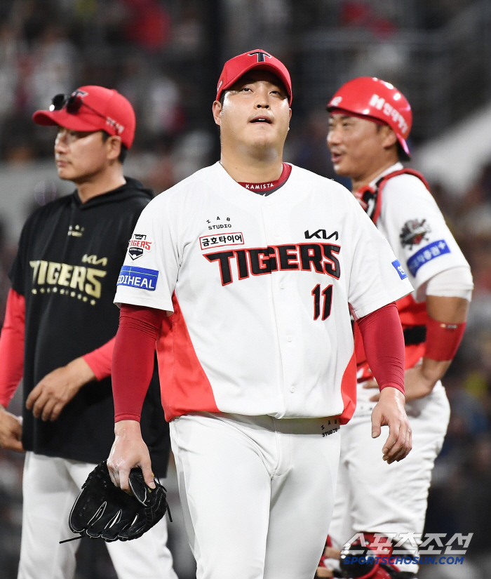 Perhaps the second-place match ERA 0.81 is a rookie, and all KIA must-win teams decided to take a break...He's young, but he's competitive