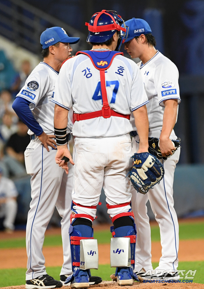  I trust Samsung coach Park Seok-jin to finish off with Lee Ho-sung
