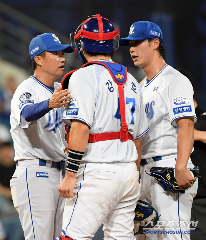  I trust Samsung coach Park Seok-jin to finish off with Lee Ho-sung