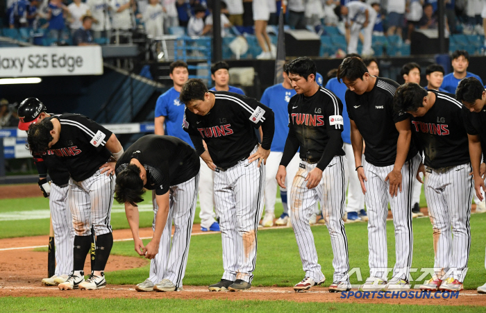  LG lost consecutive games