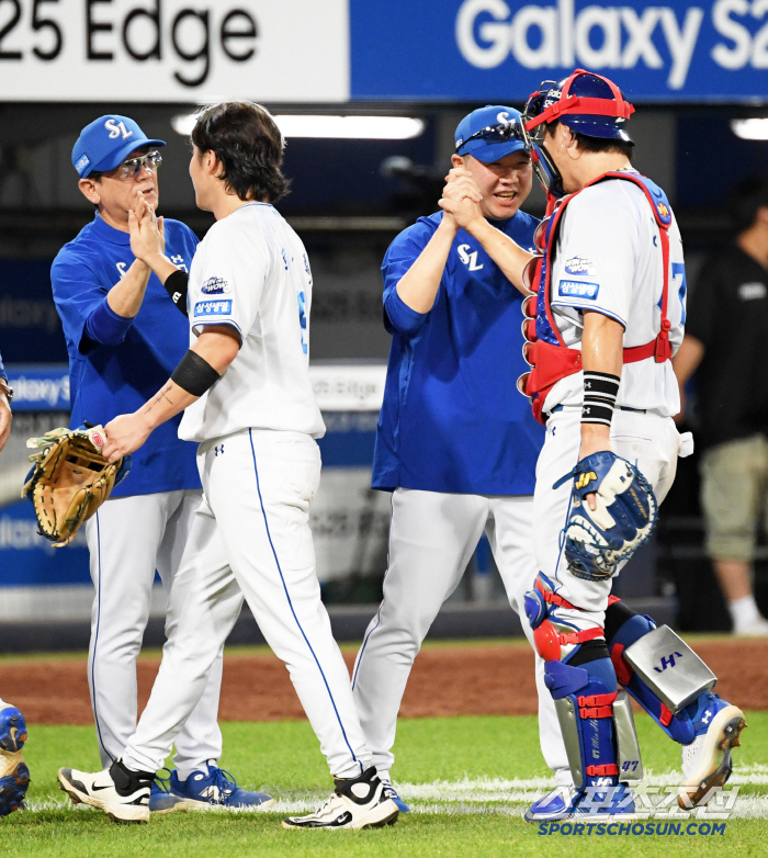  Samsung director Park Jin-man, Kang Min-ho, thrilling victory