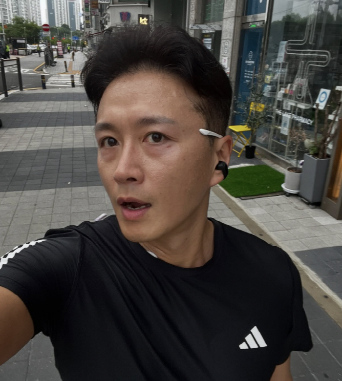 Cancer surgery Jin Tae-hyun reported the condition of general anesthesia. Recovering his condition..Finally, my first jog