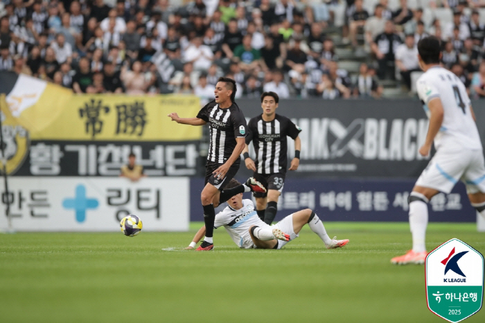  Seongnam Cheonan's dull attack in the hot weather drew 00 without a goal