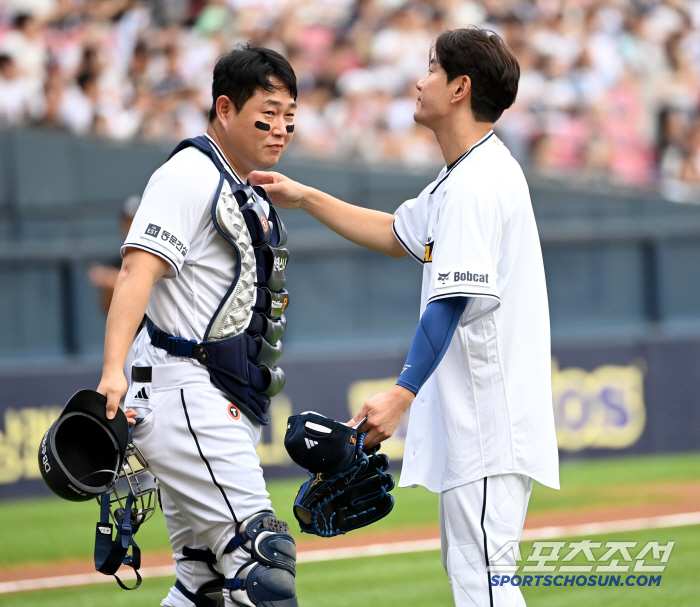  Yang Eui-ji, Kim Jae-ho's eyes are tearful at his retirement