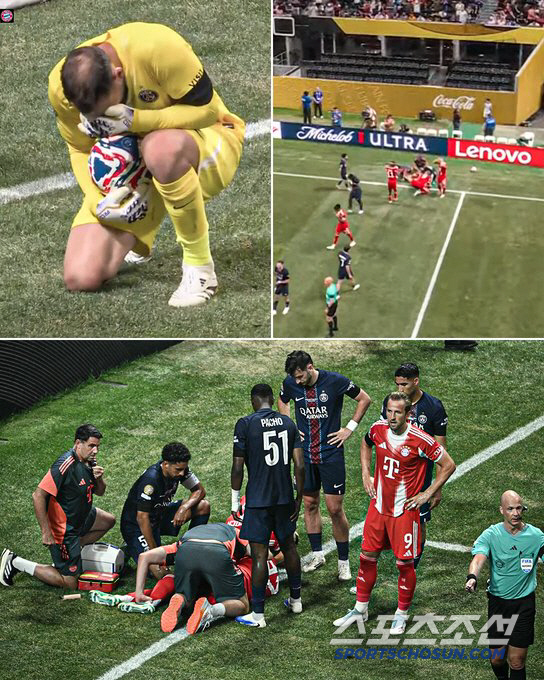 What happened to Donnarumma? Genius Musiala. Munich angry at the fatal injury...Four to five months' absence is inevitable due to a calf fracture
