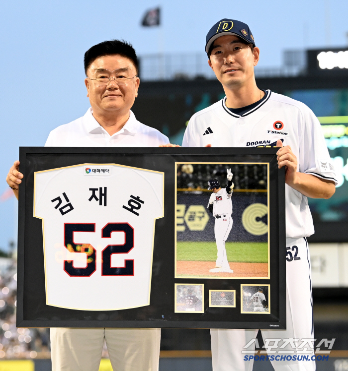 You're writing a drama! Lee Young-ha and Park Chi-guk's consecutive pitching  Kim Taek-yeon's 3 consecutive pitching → Doosan and Kim Jae-ho's retirement ceremony won 87 great games against KT!