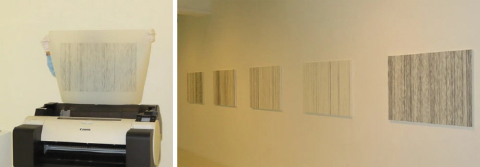 Brain waves are also art...Brain waves measured while looking at the subway are sold for 130,000 won