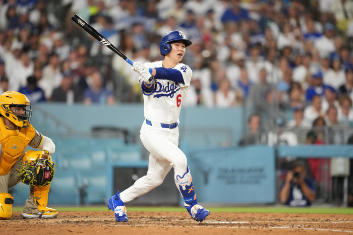 Hyesung, it's your turn. LAD Kim Hye-sung starts again in four days, and Houston is a freshman in MLB. Multi-hit expectations up