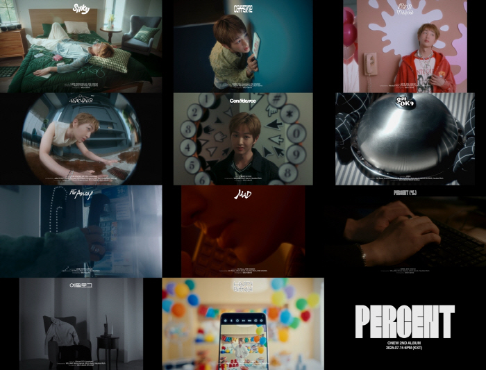 Onew Reveals 2 Percentage Preview...a feast of various genres