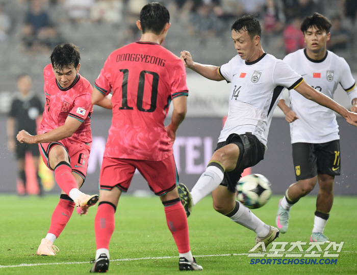  Kim Jin-gyu's powerful attempt to shoot mid-range