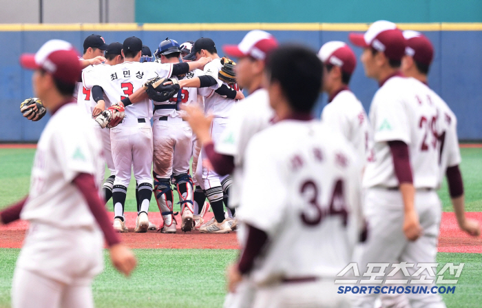  Masan Yongmago Sangdong High School won a cold game in the 7th inning