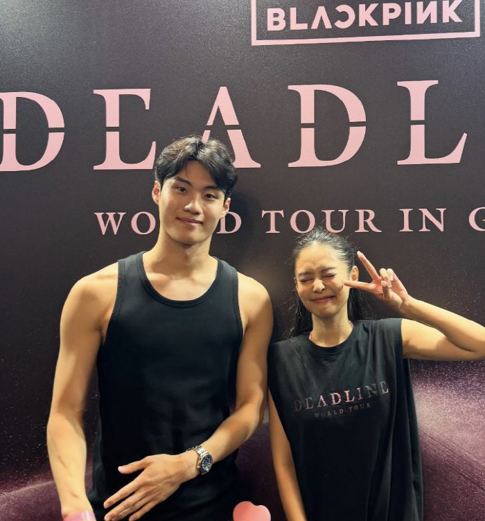 BLACKPINK Concert, Two Shot with Jennie Hwang Sun-woo Ahead of the World Championship, I'm going to try the podium for the fourth consecutive time!